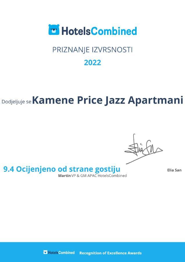 Kamene Priče Jazz Apartments Bale Exterior foto